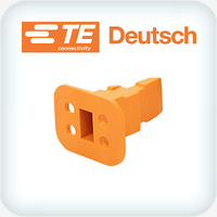 W4S 4 Way Plug Orange Wedge
