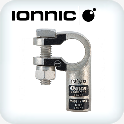Elbow Battery Terminal Negative 1/0 70mm²
