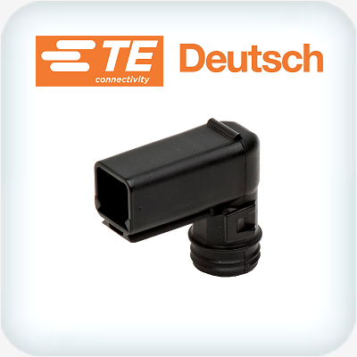 DT04-2P Receptacle Back Shell 90°