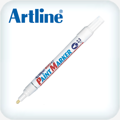 Artline 400XF Paint Marker White 2.3mm