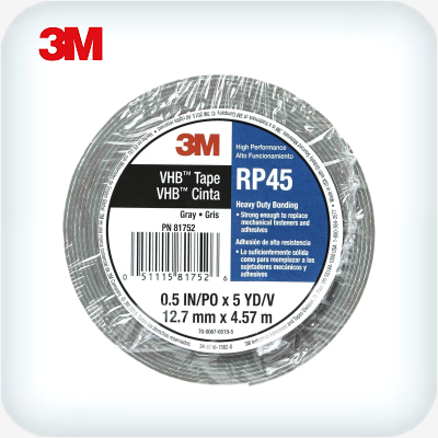 3M VHB Double Sided Tape Grey 19mm x 4.57m