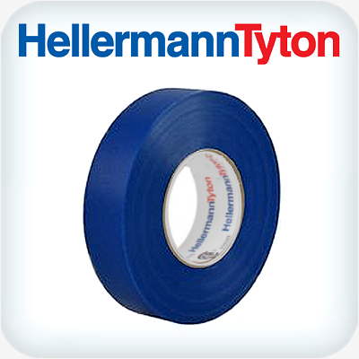 Helatape PVC Tape .15 x 19mm Blue 20m Roll
