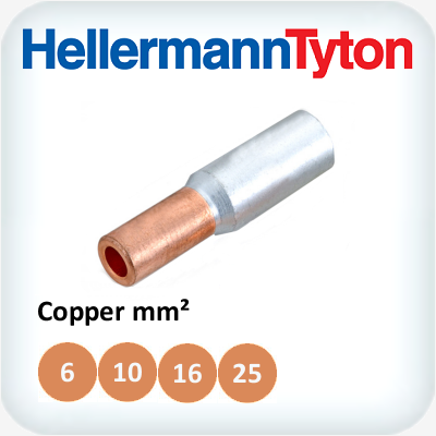 Bi Metal Link to suit 35mm² Aluminium to 6mm² Copper