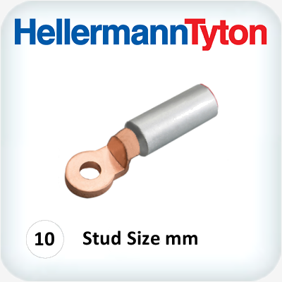 Bi Metal Lug to suit Al 50mm² M10 Stud