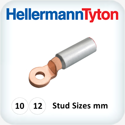 Bi Metal Lug to suit 50mm² Aluminium M10 Stud