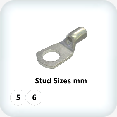 1.5mm² Copper Lug M6 Per Unit