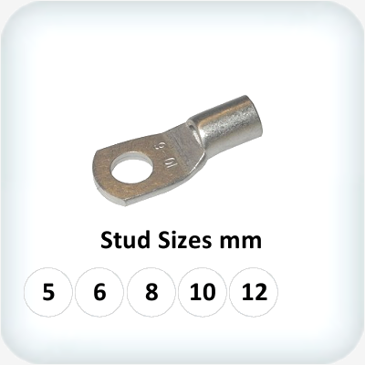 10mm² Copper Lug M12 Per Unit