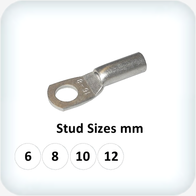 16mm² Copper Lug M12 Per Unit