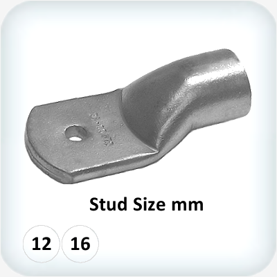 630mm² Copper Lug M12 Per Unit