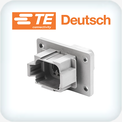 DT04-08PA-L012 Flange 8 Way Flange Receptacle Housing