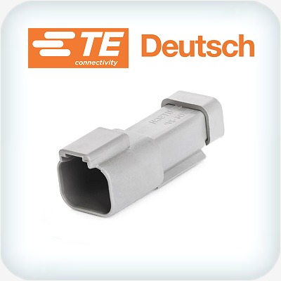 DT04-2P-E003 2 Way Receptacle Housing + End Cap