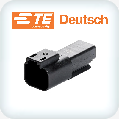 DT04-2P-E004 2 Way Receptacle Housing Black