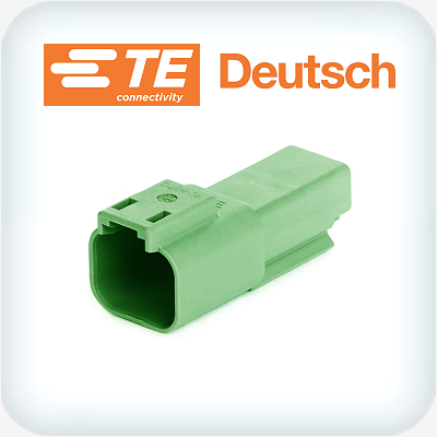 DT04-2P-TN03 2 Way Receptacle Housing Green