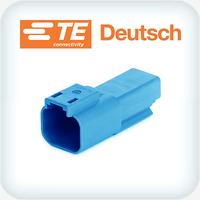DT04-2P-TN07 2 Way Receptacle Housing Blue