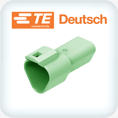 DT04-3P-TN03 3 Way Receptacle Housing Green