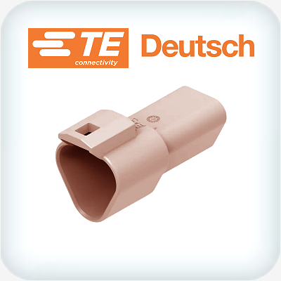 DT04-3P-TN09 3 Way Receptacle Housing Brown