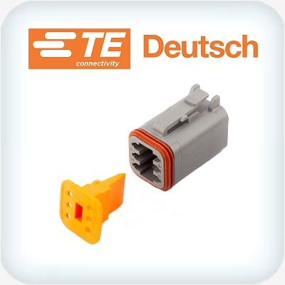 DT06-6S 6 Way Plug & Orange Wedge