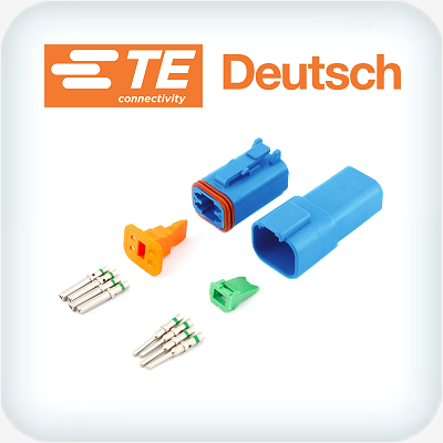 DT4-1 Kit 4 Way 1.0-2.0mm² Ni Contacts Blue
