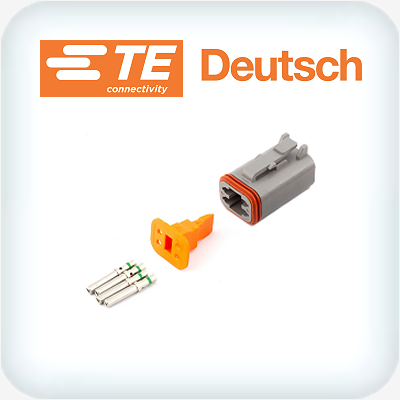 DT4FP-1 Half Kit 4 Way 1.0-2.0mm² Ni Plated Contacts