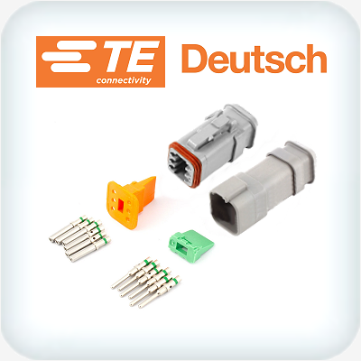 DT6-1-E008 Kit HSA 6 Way 1.0-2.0mm² Ni Plated Contacts