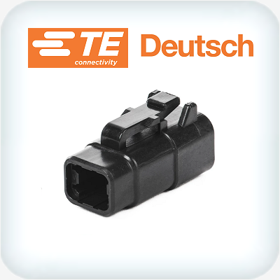 DTM06-4S-E004 4 Way Plug Housing Black