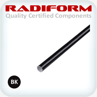 Fibreglass Braid & Silicone Sleeve 4mm ID 10m