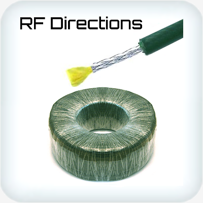RF Directions Kevlar and Tinned Copper Braid 500m Reel