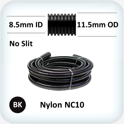 Corrugated Nylon Conduit NC10 10m Spools