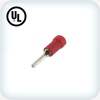 Red Pin Terminal Double Grip 0.5-1.25mm² Pk50