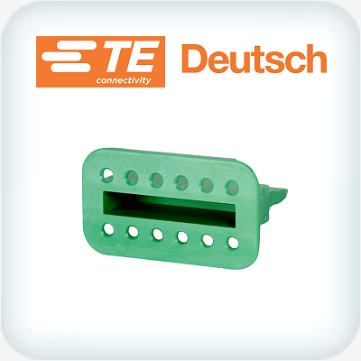W12S-P012 12 Way Plug Green Wedge Enhanced Seal
