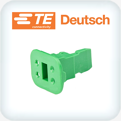 W4S-P012 4 Way Plug Green Wedge Enhanced Seal